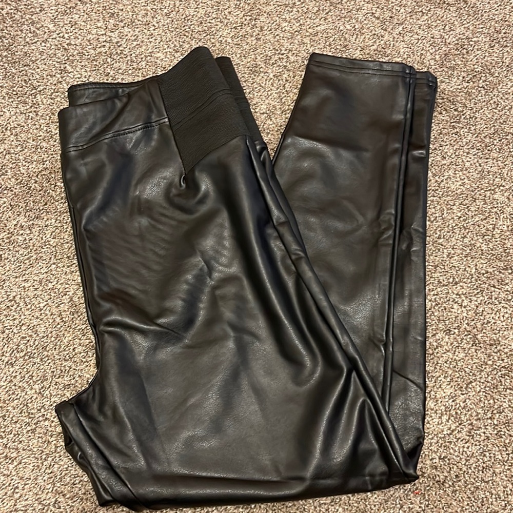 Faux Leather Leggings